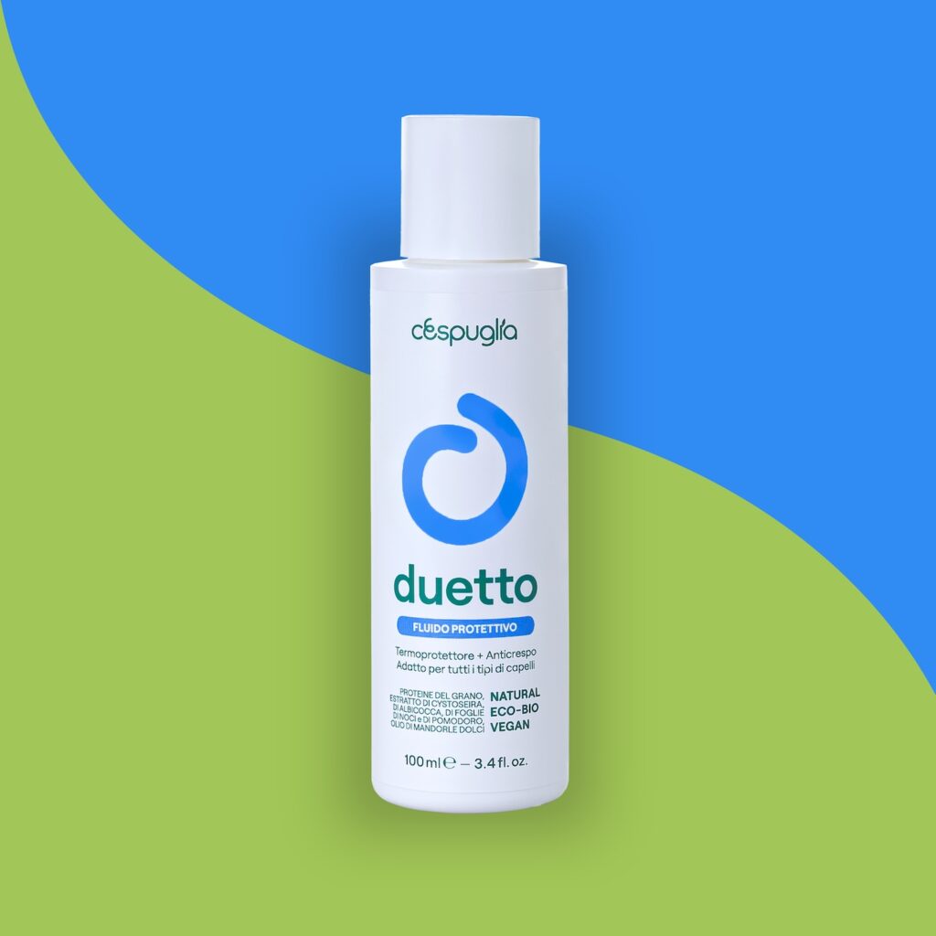 Termoprotettore per capelli + anticrespo Duetto